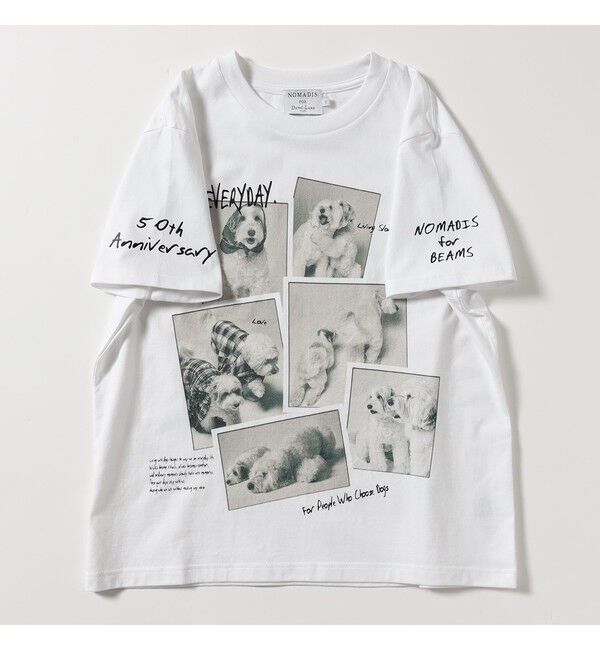 BEAMS SELECTION for WOMEN「【別注】NOMADIS / for Dog Lovers Tシャツ」|Tシャツ・カットソー|