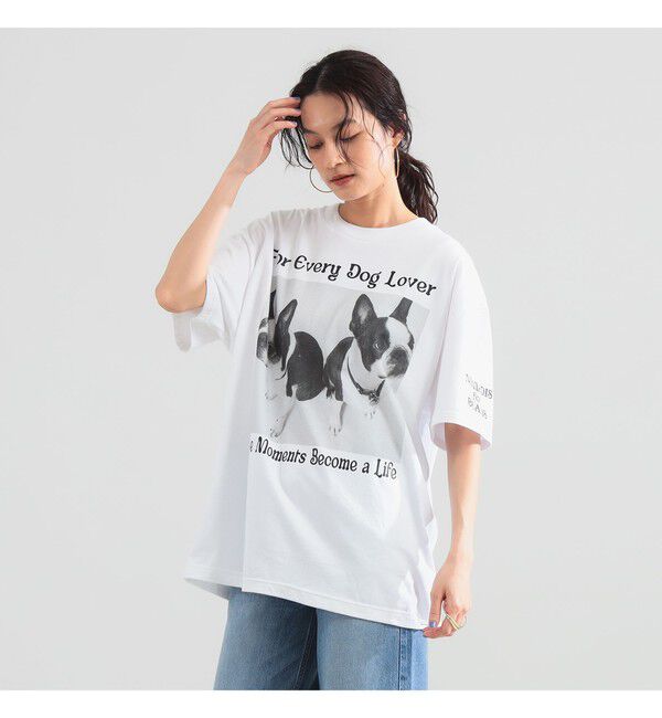 BEAMS SELECTION for WOMEN「【別注】NOMADIS / for Dog Lovers Tシャツ」|Tシャツ・カットソー|