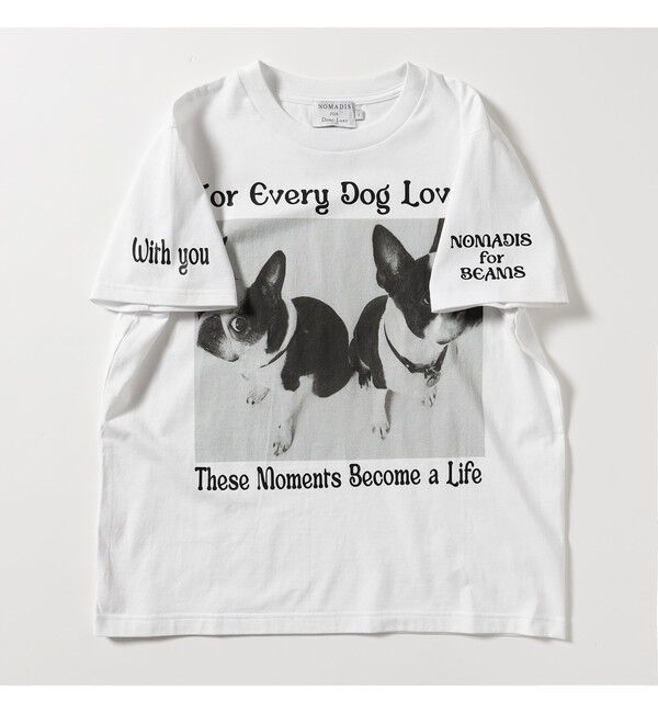 BEAMS SELECTION for WOMEN「【別注】NOMADIS / for Dog Lovers Tシャツ」|Tシャツ・カットソー|