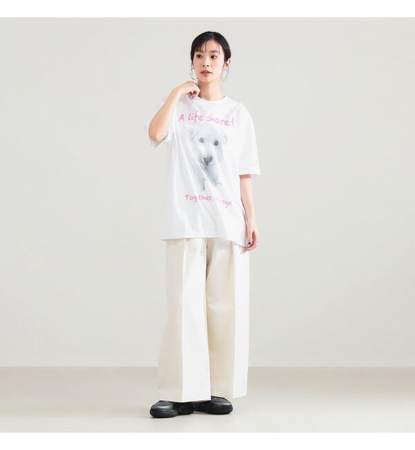BEAMS SELECTION for WOMEN「【別注】NOMADIS / for Dog Lovers Tシャツ」|Tシャツ・カットソー|