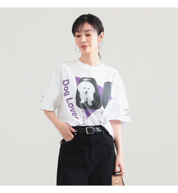 BEAMS SELECTION for WOMEN「【別注】NOMADIS / for Dog Lovers Tシャツ」|Tシャツ・カットソー|