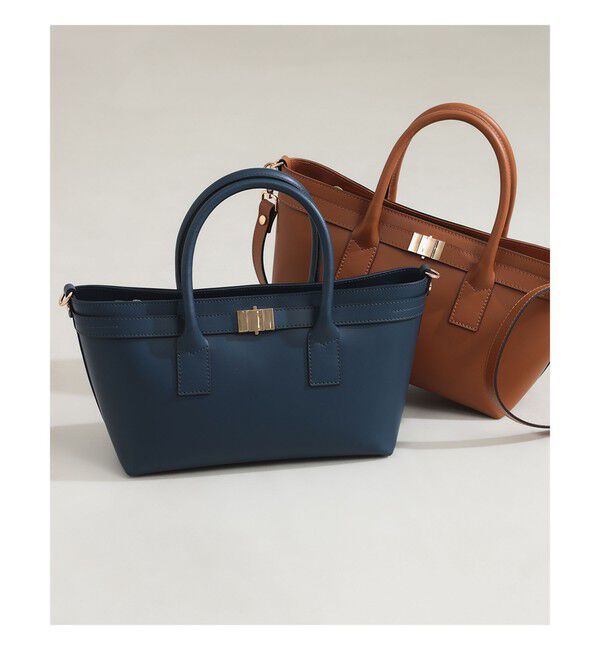 BEAMS SELECTION for WOMEN「【別注】GIANNI NOTARO / クロア付き 2ハンドル バッグ」|トートバッグ|