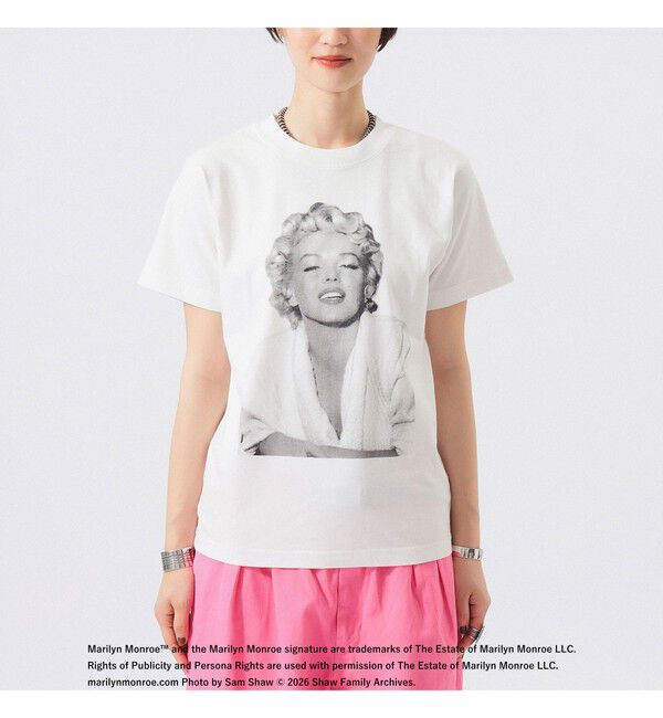 BEAMS SELECTION for WOMEN「【別注】GOOD ROCK SPEED / Monroe / Photo Tシャツ」|Tシャツ・カットソー|