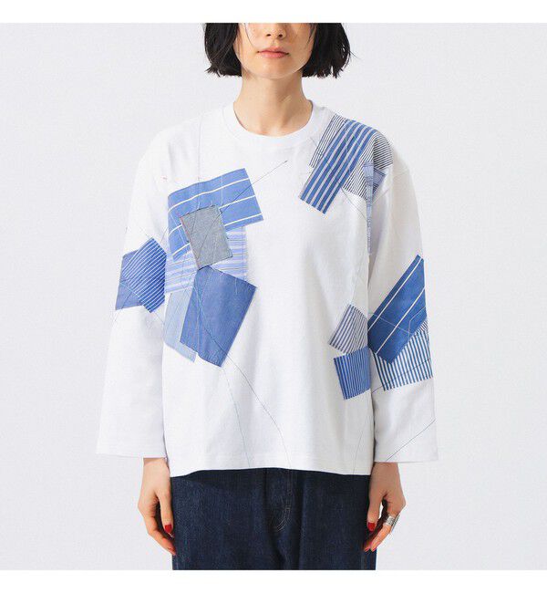 BEAMSBOY「【別注】TORI‐TO &times; BEAMS BOY / コラージュ ロングスリーブ」|Tシャツ・カットソー|