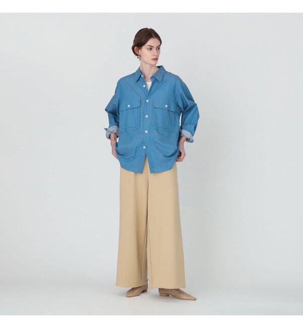 BEAMS SELECTION for WOMEN「【別注】:colon &times; Demi-Luxe BEAMS / コンパクト コットン シャツ」|シャツ・ブラウス|