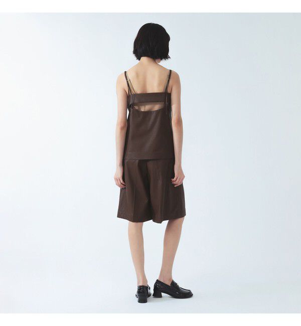 Ray BEAMS 「フェイクレザー バミューダ パンツ」|その他|