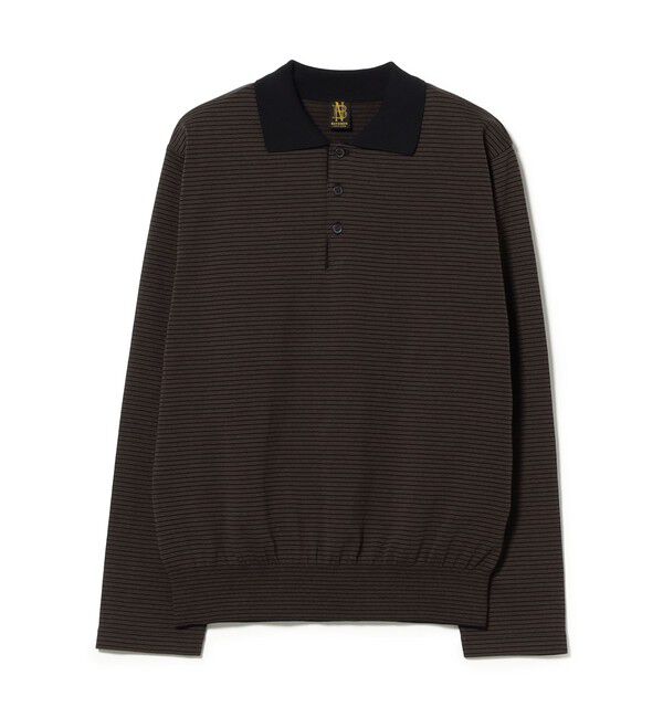 BEAMS SELECTION for WOMEN「BATONER / ブラウジング ポロ ロングスリーブ Tシャツ」|Tシャツ・カットソー|
