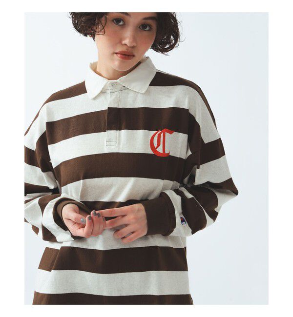 BEAMS SELECTION for WOMEN「【別注】Champion / ラグビー Tシャツ」|ポロシャツ|