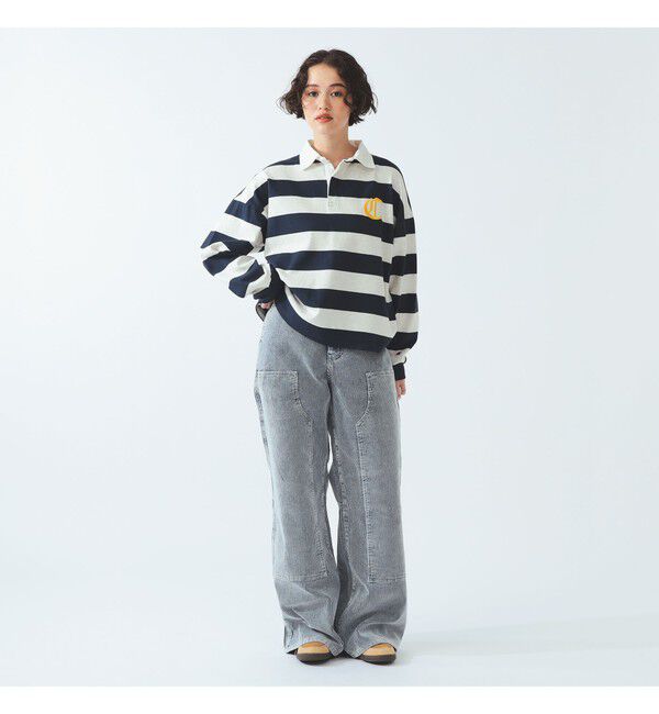 BEAMS SELECTION for WOMEN「【別注】Champion / ラグビー Tシャツ」|ポロシャツ|