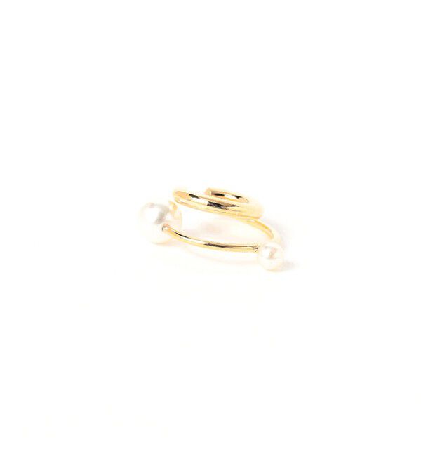 BEAMS SELECTION for WOMEN「Chalulu / パール ライン イヤーカフ」|イヤーカフ|