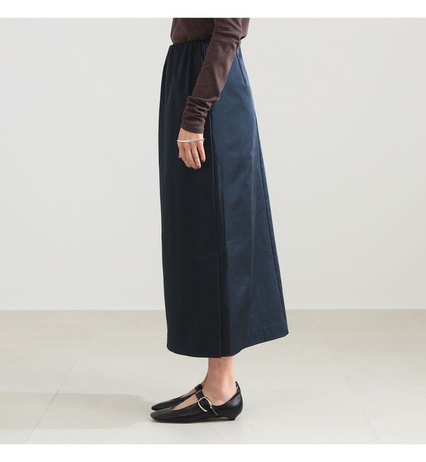 Demi-Luxe BEAMS 「【10/15 新規値下げ】サイドスリット サテン スカート」|スカート|