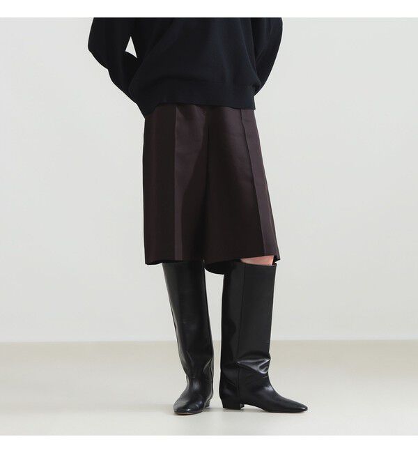 Demi-Luxe BEAMS 「【10/15 新規値下げ】クリース オーバー ショートパンツ」|チノ|