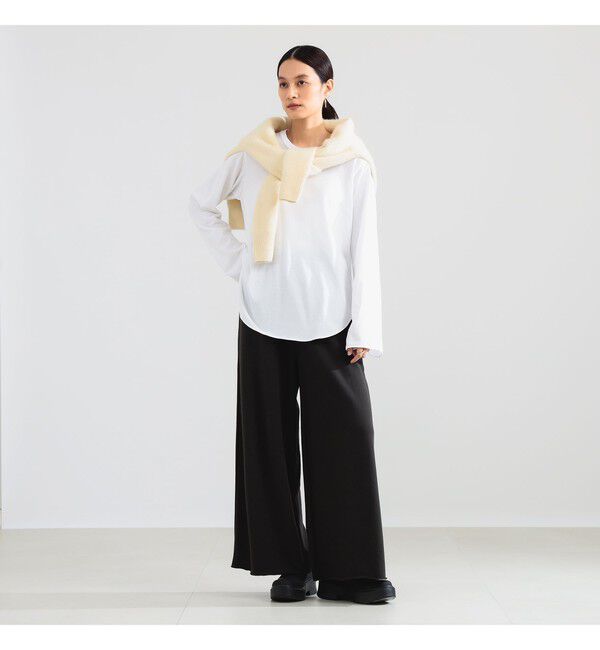 Demi-Luxe BEAMS 「【10/15 新規値下げ】ベルスリーブ オーバー Tシャツ」|Tシャツ・カットソー|