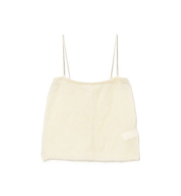 Demi-Luxe BEAMS 「【10/15 新規値下げ】モヘヤ ニット キャミソール」|ニット・セーター|