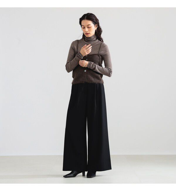 Demi-Luxe BEAMS 「【10/15 新規値下げ】モヘヤ ニット キャミソール」|ニット・セーター|