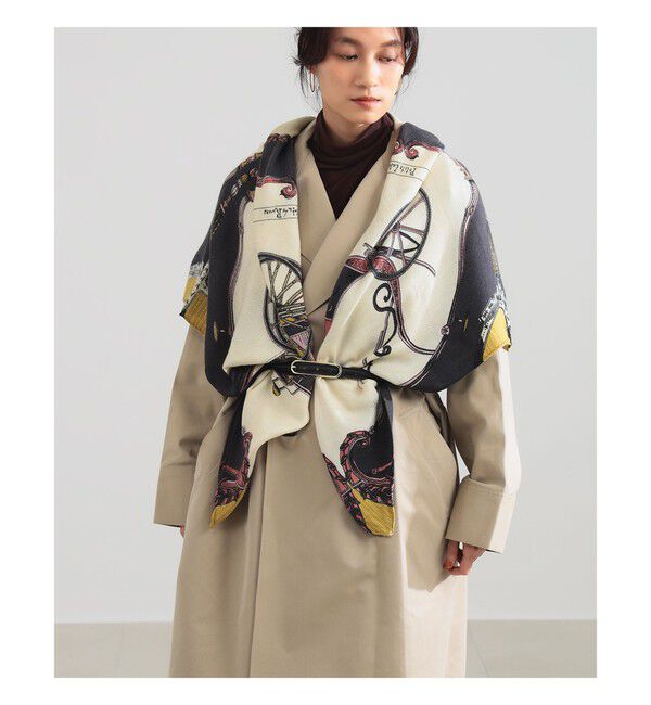Demi-Luxe BEAMS 「manipuri / キャリッジ ストール」|ストール|