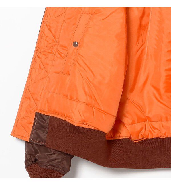 BEAMS「リラックスフィット THERMOLITE(R) MA-1 （撥水）」|ブルゾン・スタジャン|