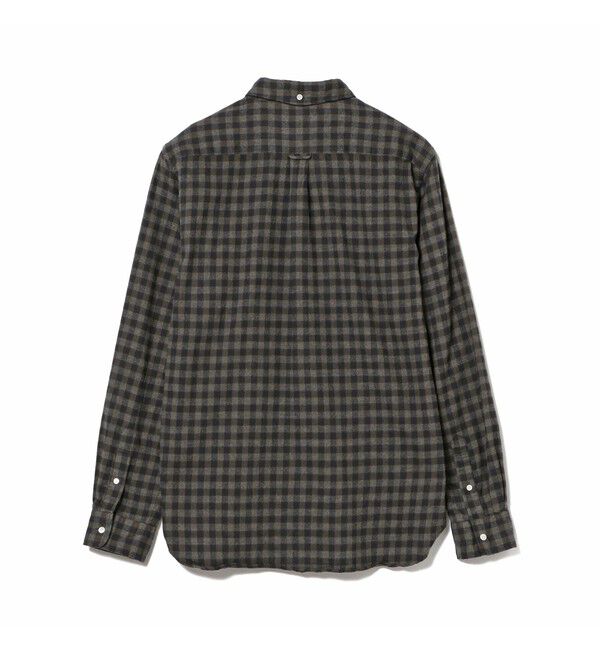 BEAMS PLUS「BEAMS PLUS / シャギーギンガムチェック ボタンダウンシャツ」|シャツ・ブラウス|
