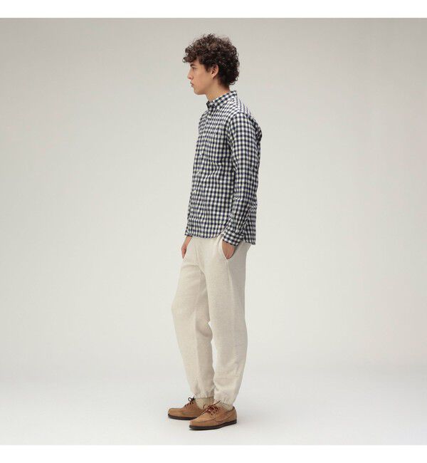BEAMS PLUS「BEAMS PLUS / シャギーギンガムチェック ボタンダウンシャツ」|シャツ・ブラウス|