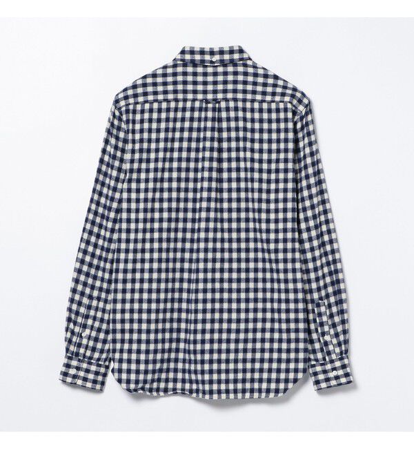 BEAMS PLUS「BEAMS PLUS / シャギーギンガムチェック ボタンダウンシャツ」|シャツ・ブラウス|