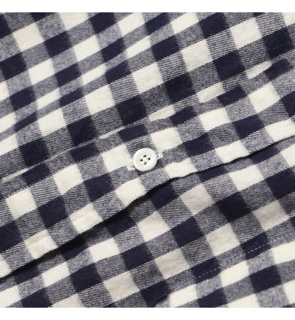 BEAMS PLUS「BEAMS PLUS / シャギーギンガムチェック ボタンダウンシャツ」|シャツ・ブラウス|