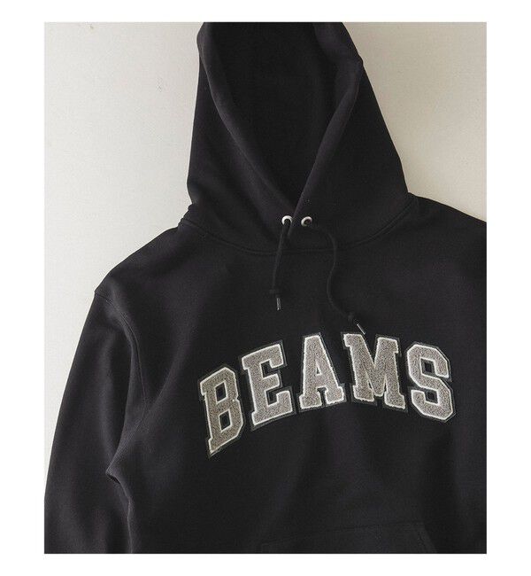 BEAMS「BEAMS ベーシック フーディ」|スウェット・ジャージ|BLACK