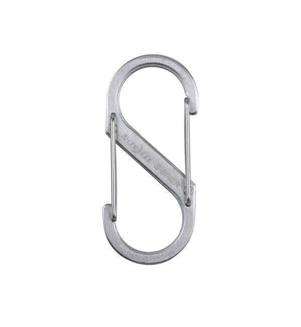 bPr BEAMS「NITE IZE / S-BINER STAINLESS STEEL #3 カラビナ」|チャーム・キーホルダー|SILVER