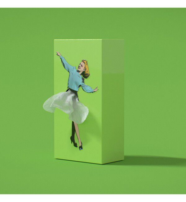bPr BEAMS「SPEXTRUM / Tissue UP Girl ティッシュ ケース」|その他|MINT.GRN