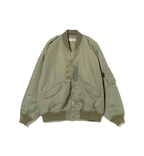 BEAMS PLUS「【別注】REMI RELIEF / L-2B Flight Jacket」|ブルゾン・スタジャン|OLIVE