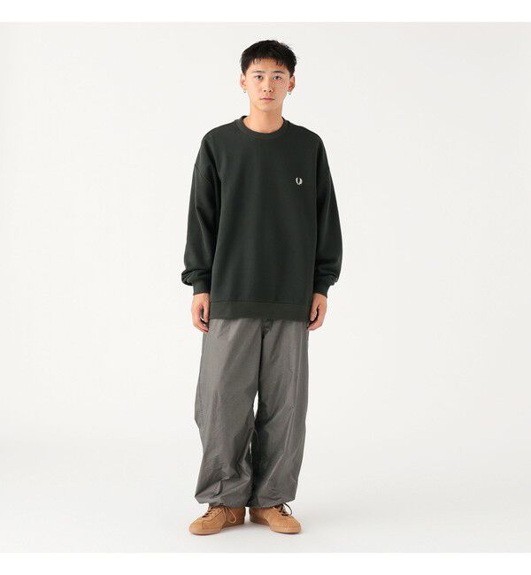 BEAMS「FRED PERRY / エンブロイダリー クルーネック スウェット」|スウェット・ジャージ|