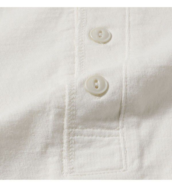 BEAMS PLUS「【別注】REMI RELIEF / Henley Neck Pocket T-shirt」|Tシャツ・カットソー|