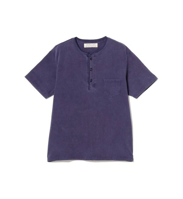 BEAMS PLUS「【別注】REMI RELIEF / Henley Neck Pocket T-shirt」|Tシャツ・カットソー|