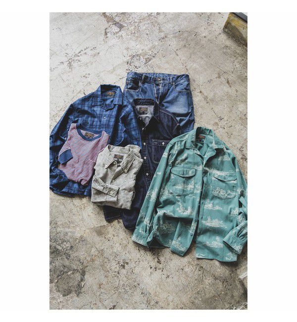 BEAMS PLUS「5 Pocket Wide Selvage Denim Used」|チノ|