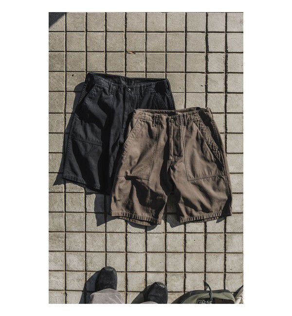 BEAMS PLUS「MIL Utility Shorts Reversed Sateen」|その他|