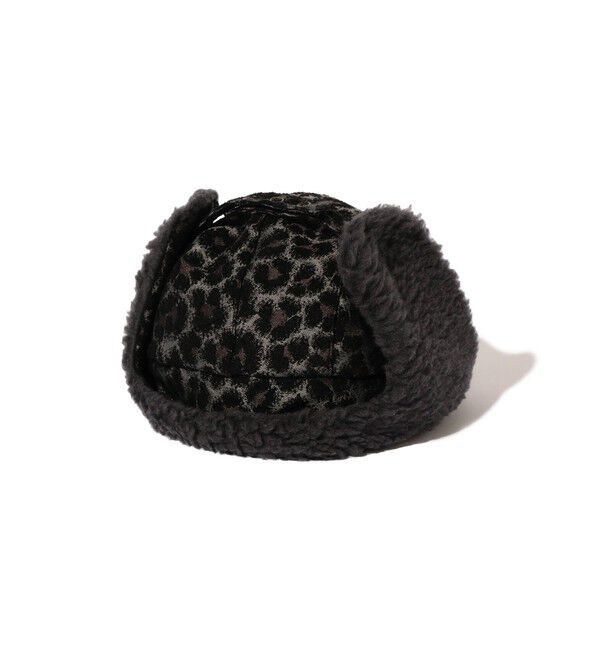 BEAMS PLUS「Flight Cap Leopard Jacquard」|その他|