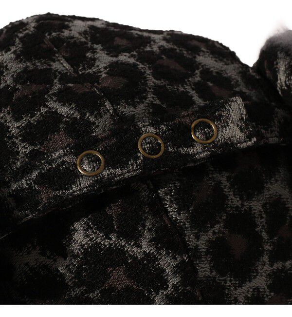 BEAMS PLUS「Flight Cap Leopard Jacquard」|その他|