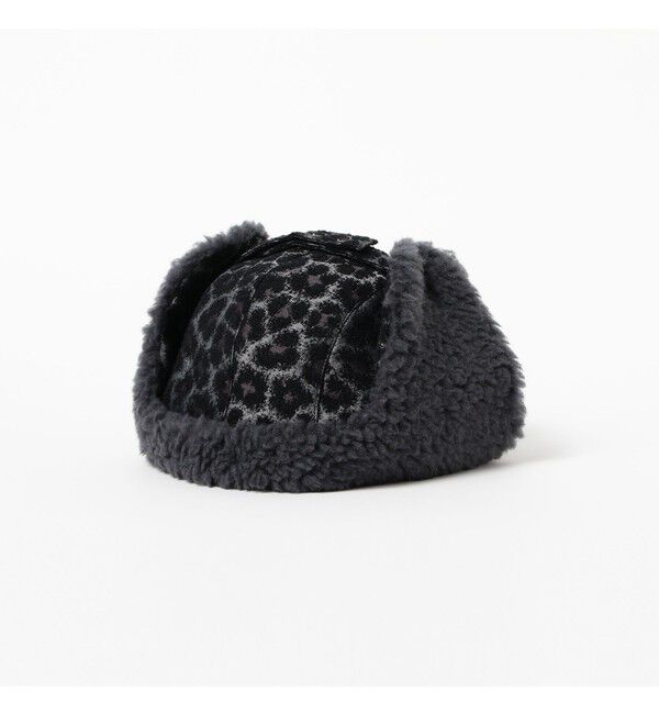 BEAMS PLUS「Flight Cap Leopard Jacquard」|その他|