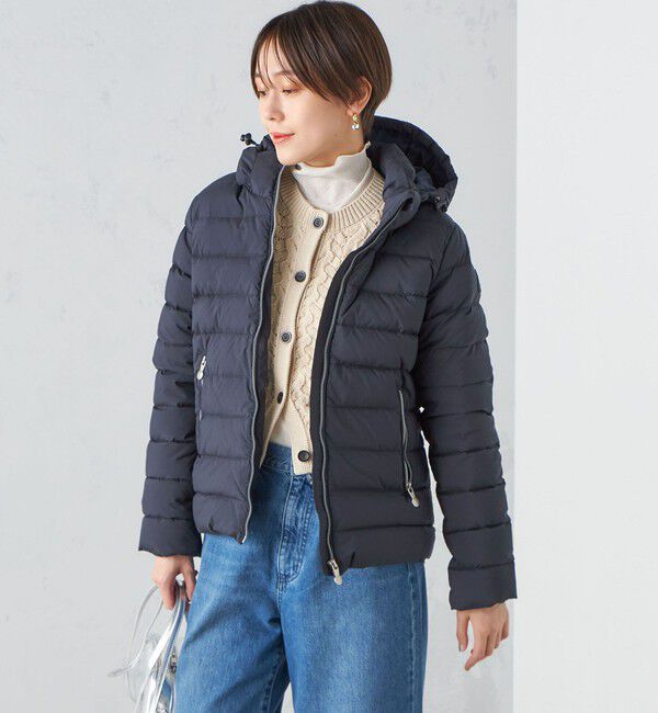 SHIPS for women「〈手洗い可能〉ドライタッチ リブ タートル」|Tシャツ・カットソー|