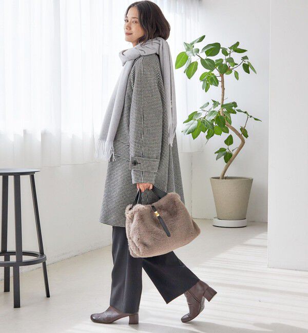 SHIPS for women「《一部予約》ソリッド カシミヤ ストール」|ストール|
