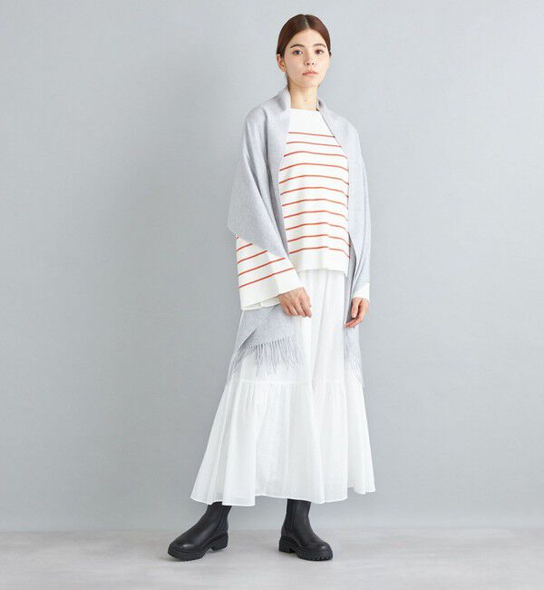SHIPS for women「《一部予約》ソリッド カシミヤ ストール」|ストール|
