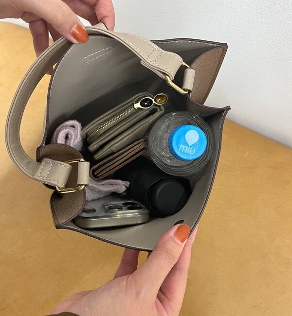 SHIPS any「バイカラー2WAY スクエア ショルダー バッグ」|ショルダー・メッセンジャー|
