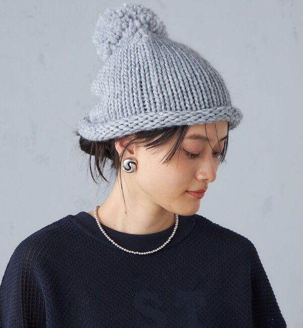 SHIPS for women「SANTELLI FRANCESCA:ニット帽 ◇」|ニット帽|グレー