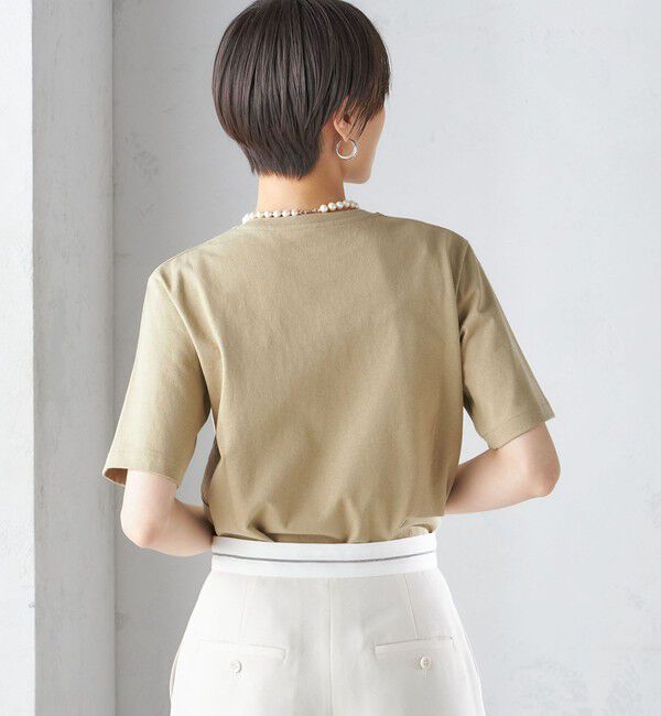 SHIPS for women「〈手洗い可能〉ベーシック TEE」|Tシャツ・カットソー|