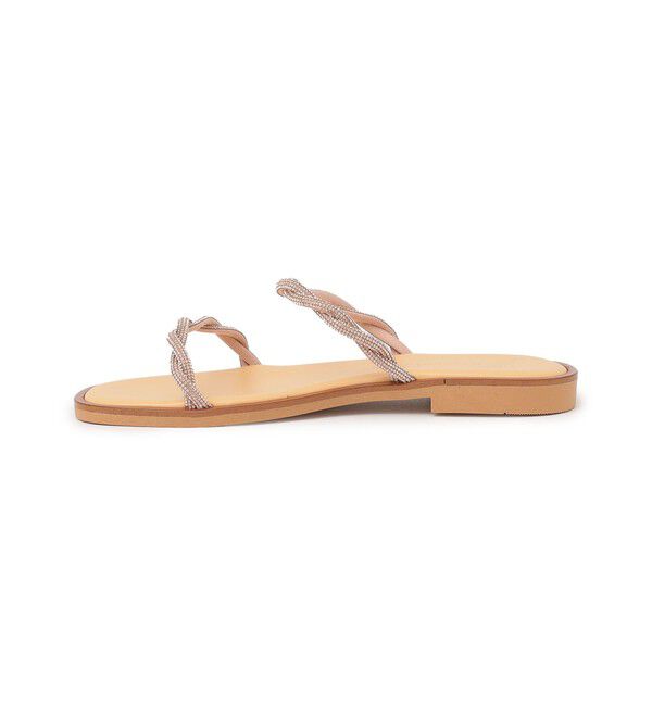 SHIPS for women「NICOLAS LAINAS:ビジュー サンダル」|サンダル|