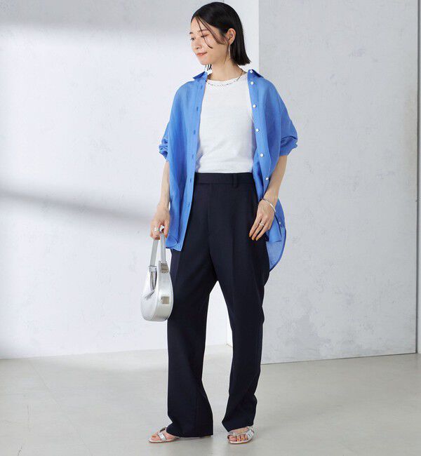 SHIPS for women「【SHIPS別注】onit:〈洗濯機可能〉アメリカンスリーブ タンクトップ」|タンクトップ|