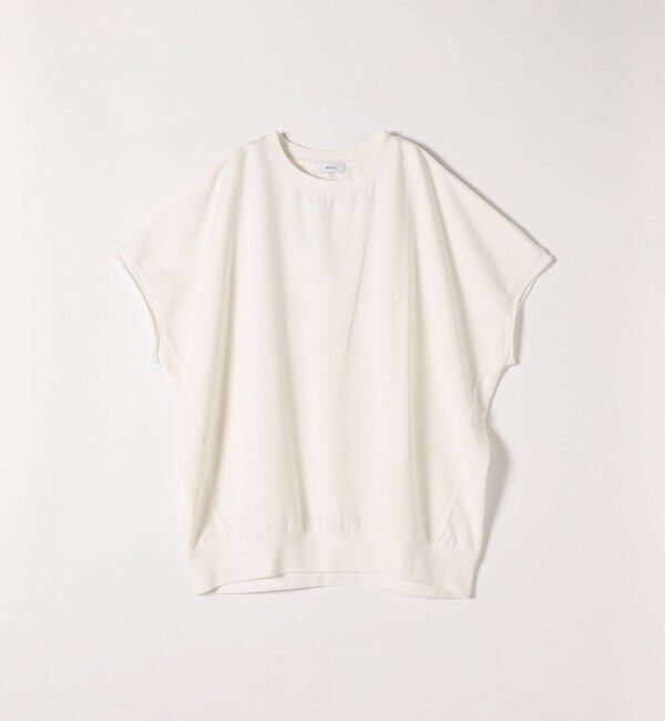 SHIPS any「〈洗濯機可能〉インレイ コクーン ショートスリーブ プルオーバー」|Tシャツ・カットソー|