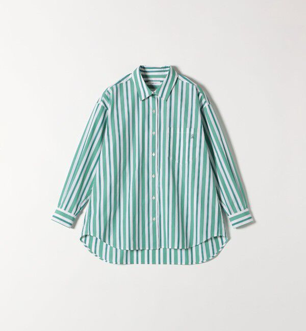 SHIPS any「〈洗濯機可能〉REPREVE レギュラーカラー ルーズ ポケット シャツ」|シャツ・ブラウス|