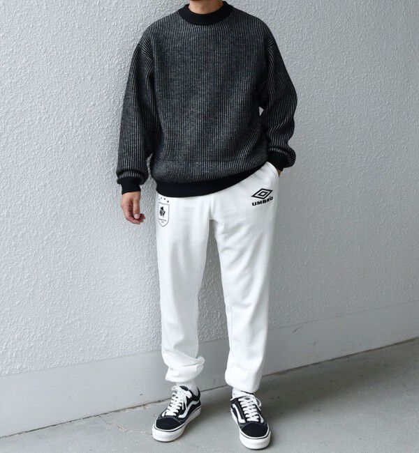 SHIPS any「【SHIPS any別注】UMBRO: 90s ロゴ スウェット イージー パンツ(セットアップ対応)◇」|その他|