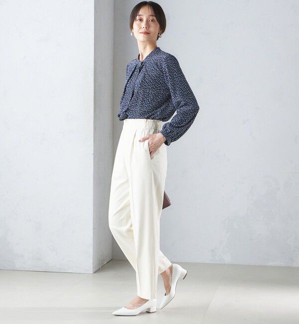 SHIPS for women「〈手洗い可能〉両面起毛 ストレート パンツ」|その他|