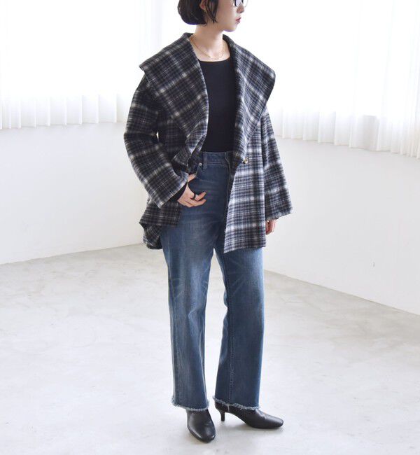 quaranciel「リバー ケープ ショート コート」|その他|